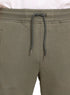 Olive Winter Elastic Sweatpant - Khotwh